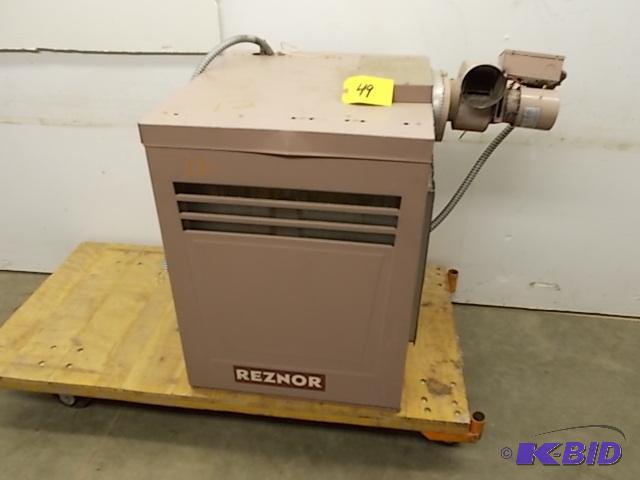 Reznor Model X175-8 Natural Gas Furnace, 140,...