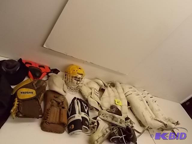 Asstd Goalie Equipment &amp Bag...