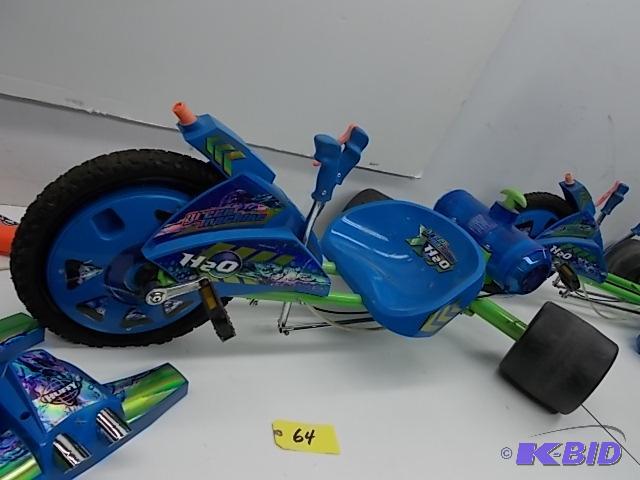 (2) Green Machine H2O Trikes, (1) Appears Com...
