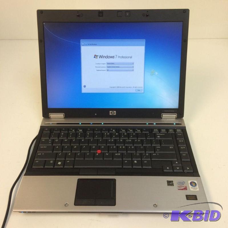 lot 1 image: HP EliteBook 6930p Personal Laptop   Operati...