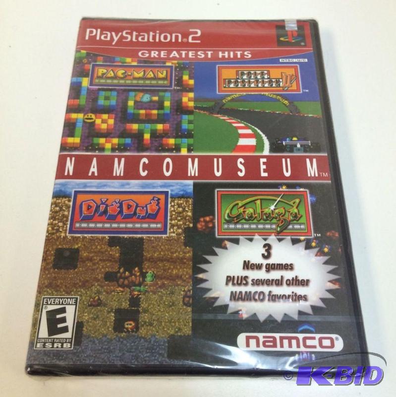 lot 19 image: NEW Sealed Namco Museum for Playstation 2...