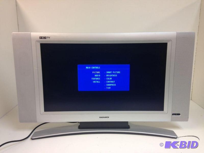 lot 5 image: Magnavox 26" HD TV Model 26MF605W Test...