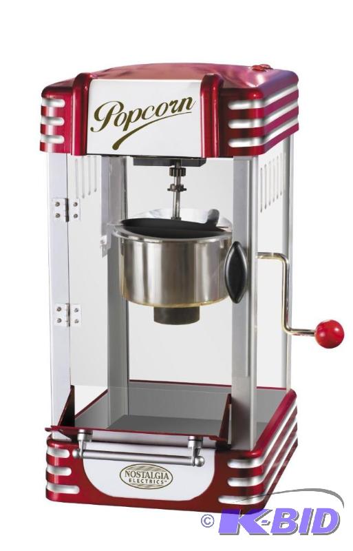 lot 15 image: Nostalgia Electrics RKP630 Retro Series Kettle Popcorn Maker