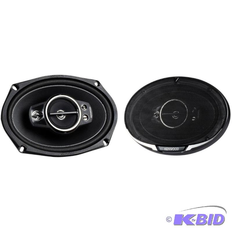 lot 29 image: Kenwood KFC-6995PS 6 x 9 Inches 5-Way 650W Speakers, Set of 2