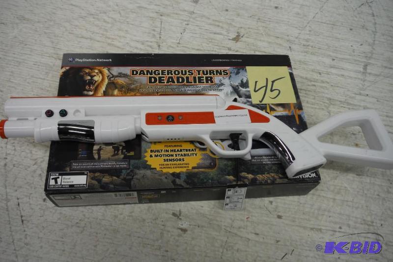 lot 45 image: Cabelas Dangerous Hunts  Gun - Playstation 3