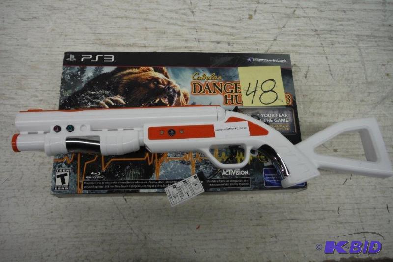lot 48 image: Cabelas Dangerous Hunts  Gun - Playstation 6