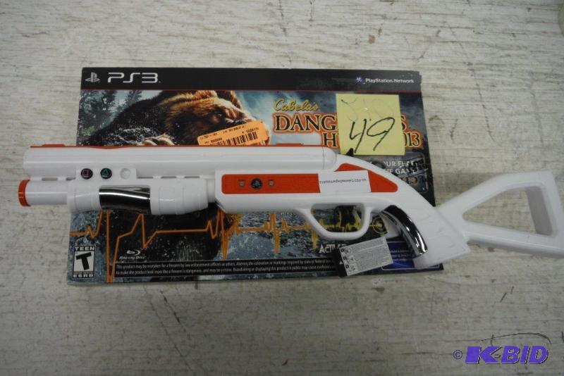 lot 49 image: Cabelas Dangerous Hunts  Gun - Playstation 7