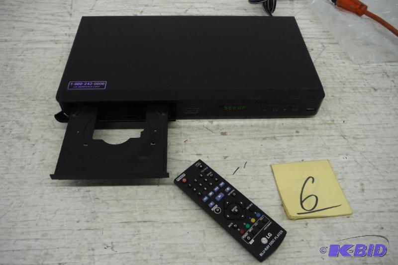 lot 6 image: LG Electronics BP530 3D Blu-ray Disc Player with Wi-Fi