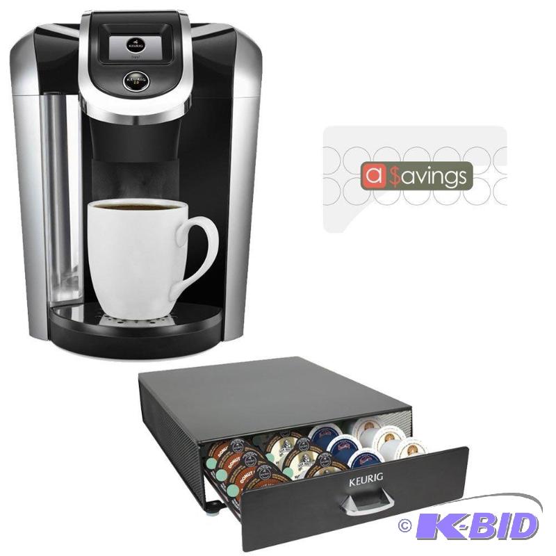 lot 72 image: Keurig Under Brewer Storage Drawer
