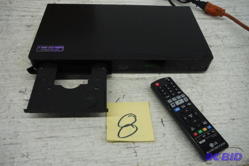 lot 8 image: LG Electronics BP530 3D Blu-ray Disc Player with Wi-Fi