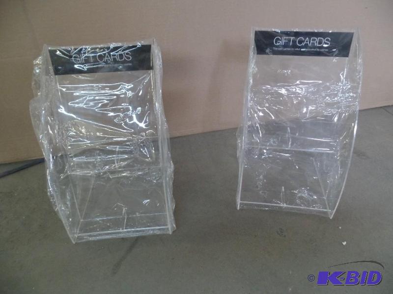 Gift Card Display Cases
