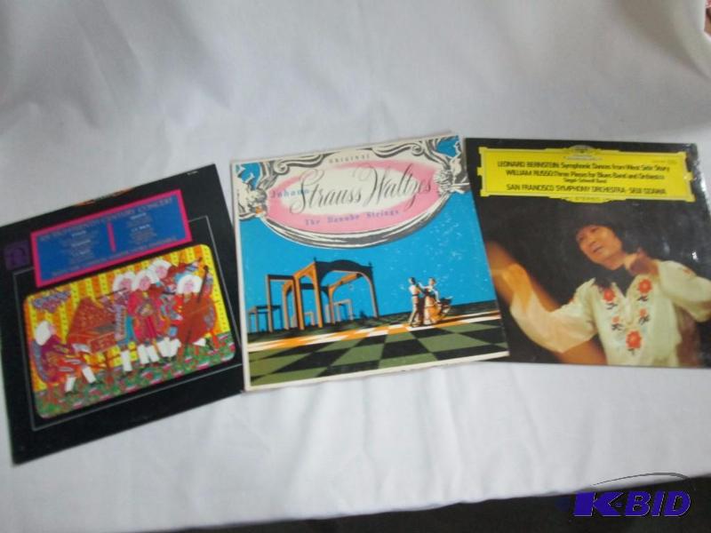 3 Vinyl Records