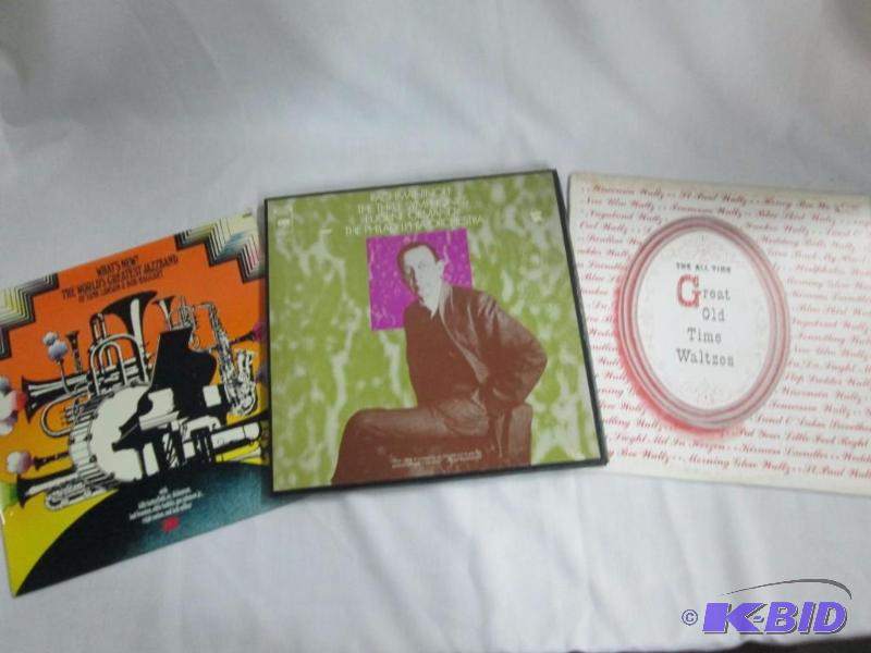 3 Vinyl Records