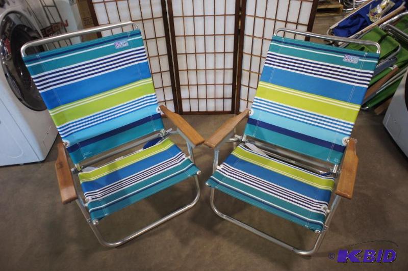 New - Lot of (2) Rio Beach Chairs - Please se...