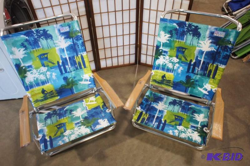 New - Lot of (2) Rio Beach Chairs - Please se...
