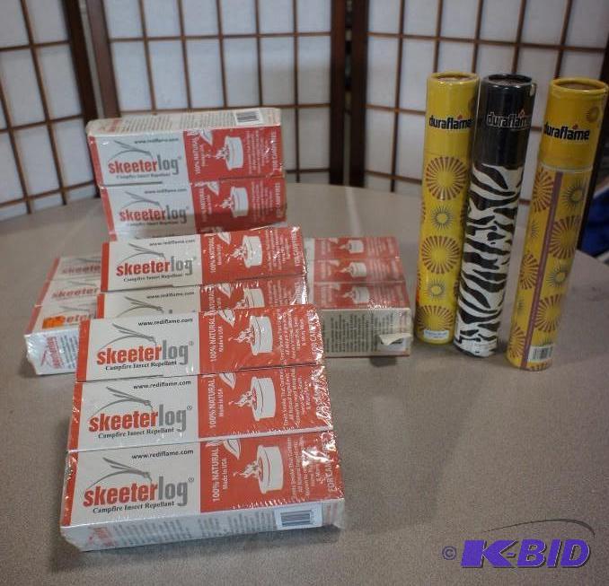 New - Lot of (5) Skeeter Logs - (3) Container...