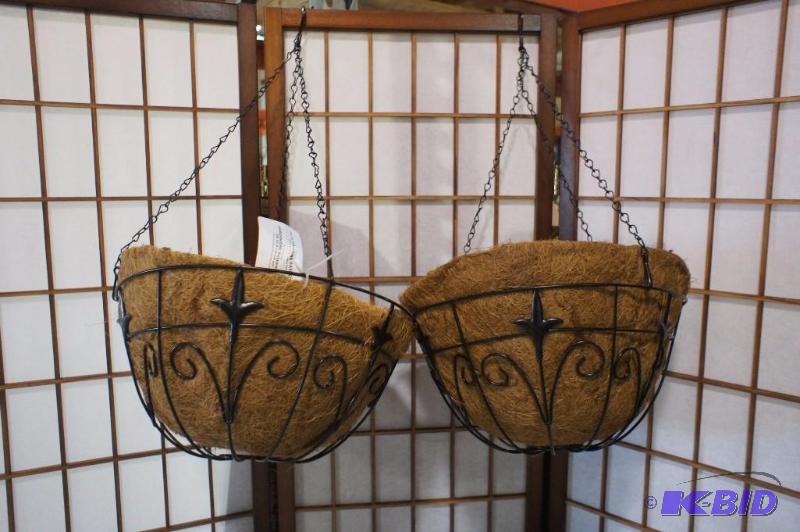New - Lot of (2) Hanging Baskets - Please see...