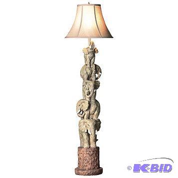 New Elephant Floor Lamp - MSRP $149.99 -&nbsp...