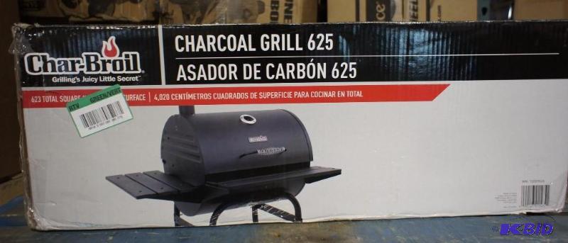 New in box Char-Broil Charcoal Grill 625 - As...