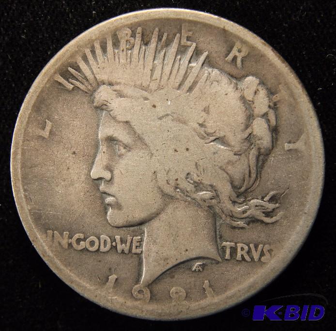 1921 PEACE DOLLAR KEY DATE