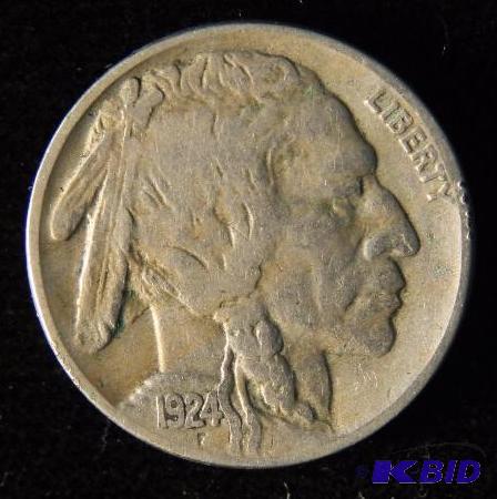 1924 BUFFALO NICKEL VF