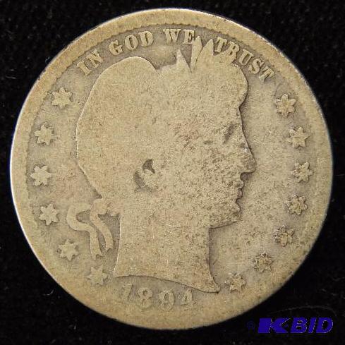 1894 S BARBER QUARTER