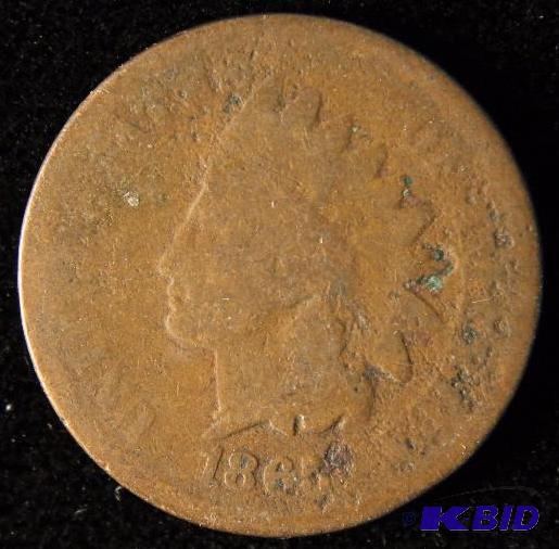 1865 INDIAN HEAD CENT