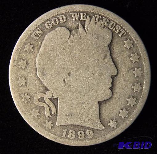 1899 O BARBER HALF DOLLAR