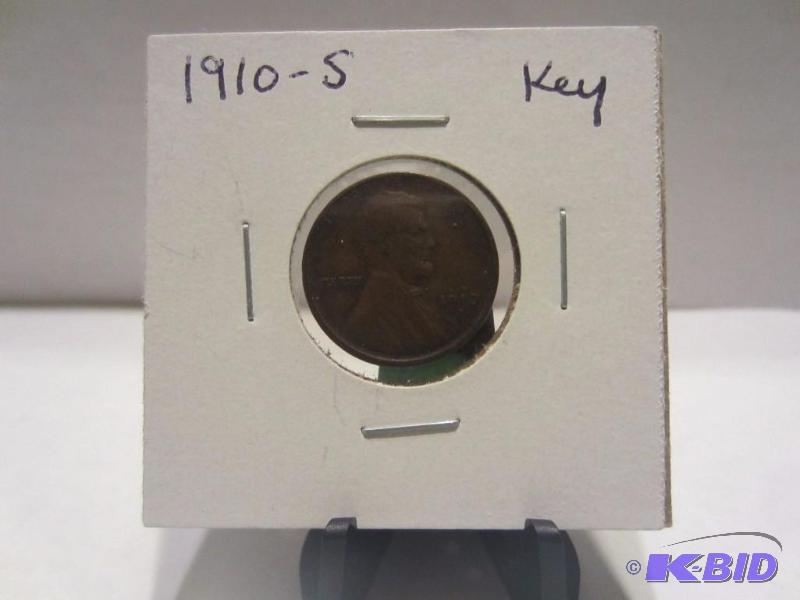 1910 S LINCOLN CENT KEY DATE