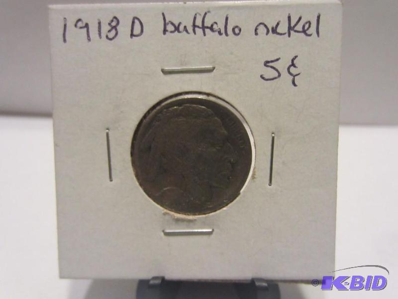 1918 D BUFFALO NICKEL