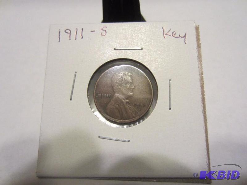 1911 S LINCOLN CENT KEY DATE