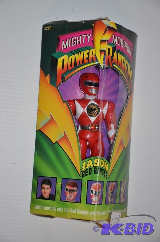 lot 113 image: Power Ranger Legacy Figure- Jason - New in un...