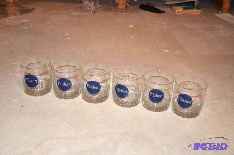 lot 119 image: Collectible Pillsbury glasses...