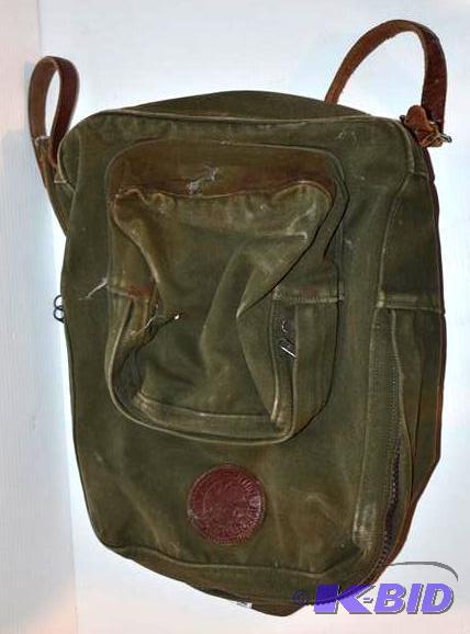 lot 121 image: Vintage Duluth Pack 19x14x 5" - Canvas R...
