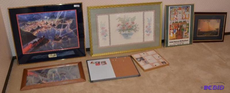 lot 199 image: Framed prints some signed limited edition Joy...