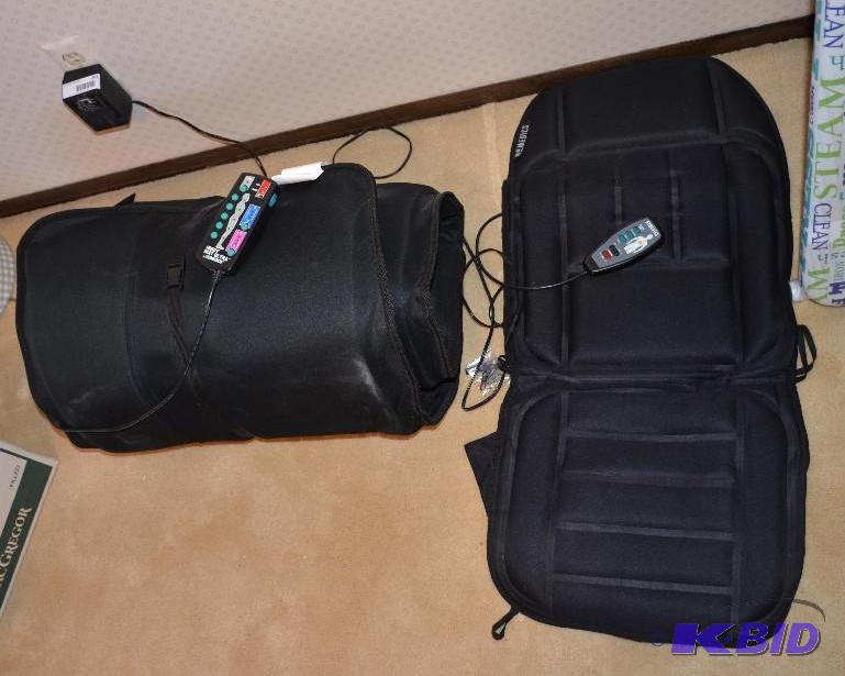 lot 201 image: 2 Homedics vibrating pads not tested...