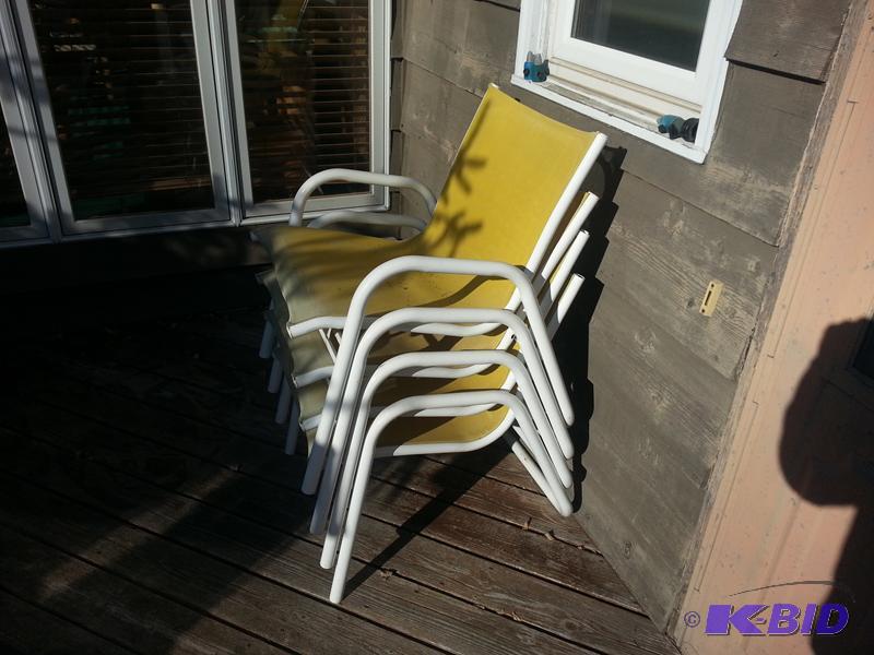 lot 226 image: 4 patio chairs...