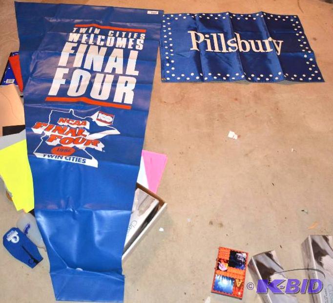 lot 230 image: NCAA Final Four 1992 Twin Cities Banner 72&qu...