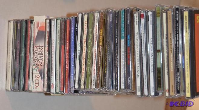 lot 236 image: Music CDs - Mozart, Gordon Lightfoot, Zappa,...