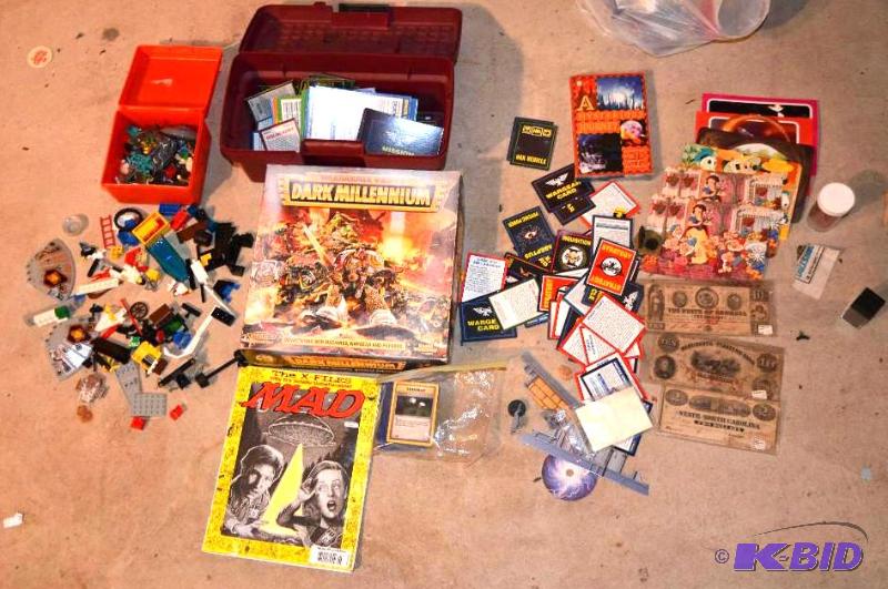 lot 239 image: Warhammer Dark Millennium Vintage Lego toys, ...