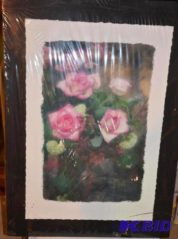 lot 243 image: Print by Karen Peofer 1999 36x24"...