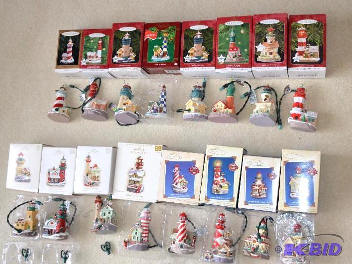 lot 266 image: Hallmark Keepsake Ornaments &quotLighthouse ...