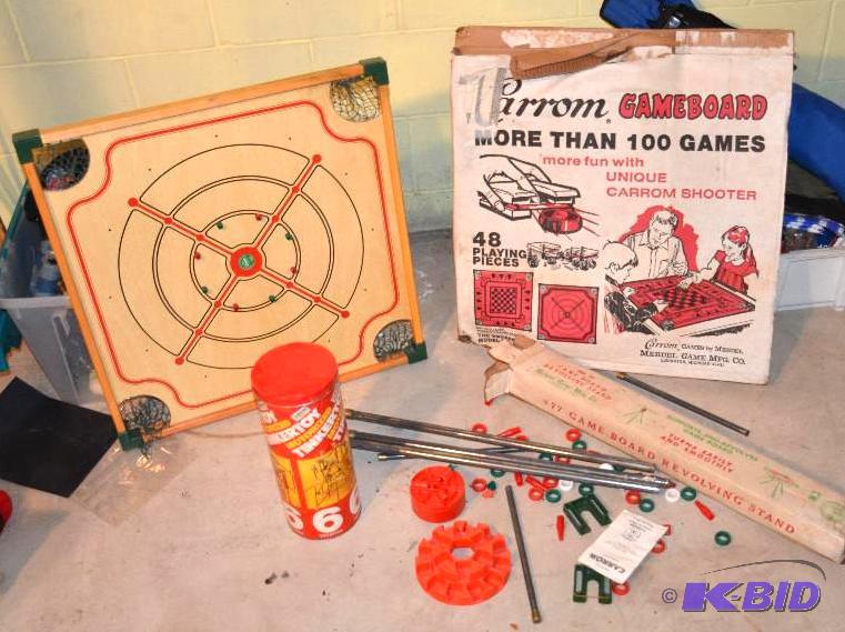 lot 76 image: Vintage Tinker toys in original can Vintage C...