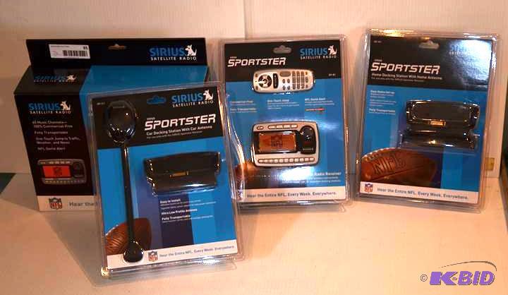 lot 85 image: Sirus satellite radio Sportster SP-TK1- new u...