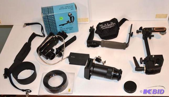lot 86 image: Vintage Photography equipment - Soligor MK Qw...