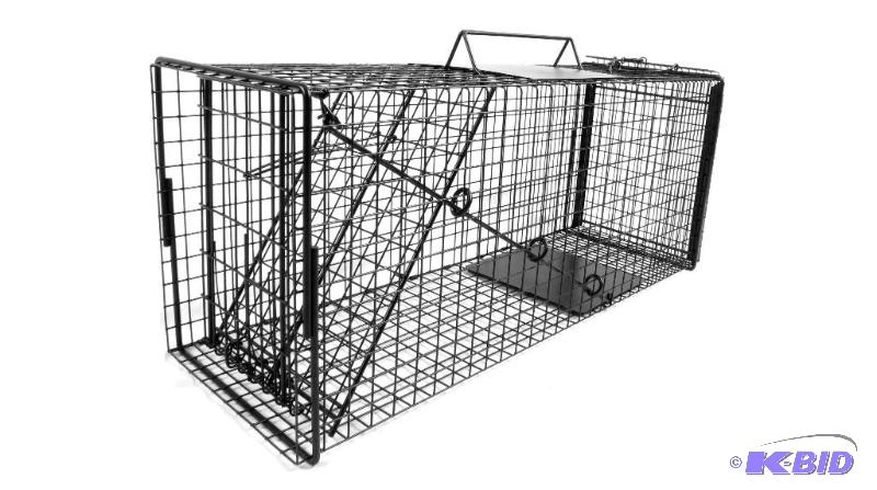 lot 92 image: Live animal trap 13x13x30" new in box ne...
