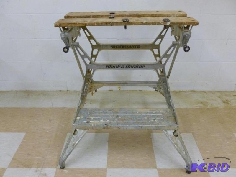 lot 46 image: Black & Decker Workmate, made out of heav...