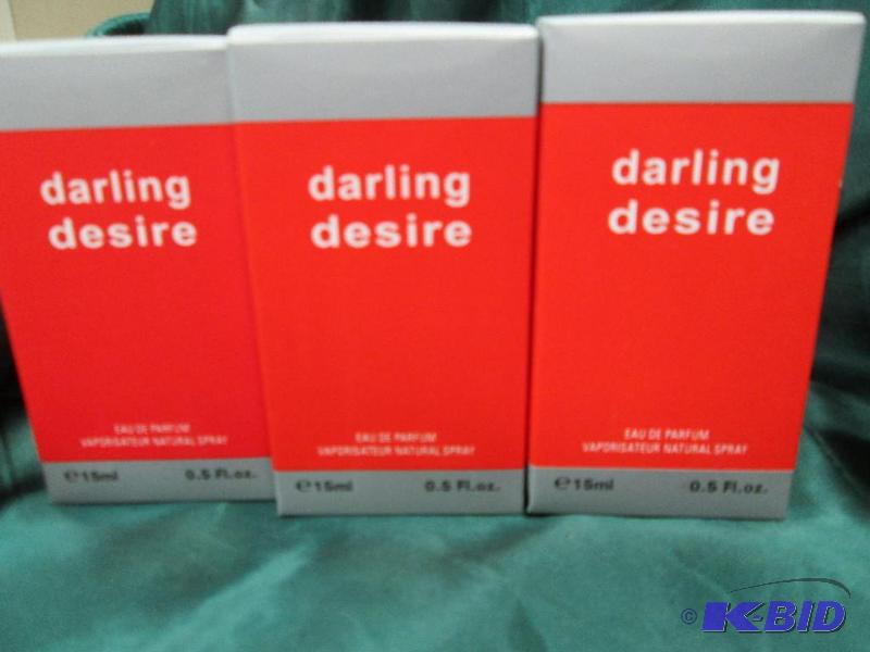 lot 159 image: Qty 3 Darling desire . 5 fl oz...