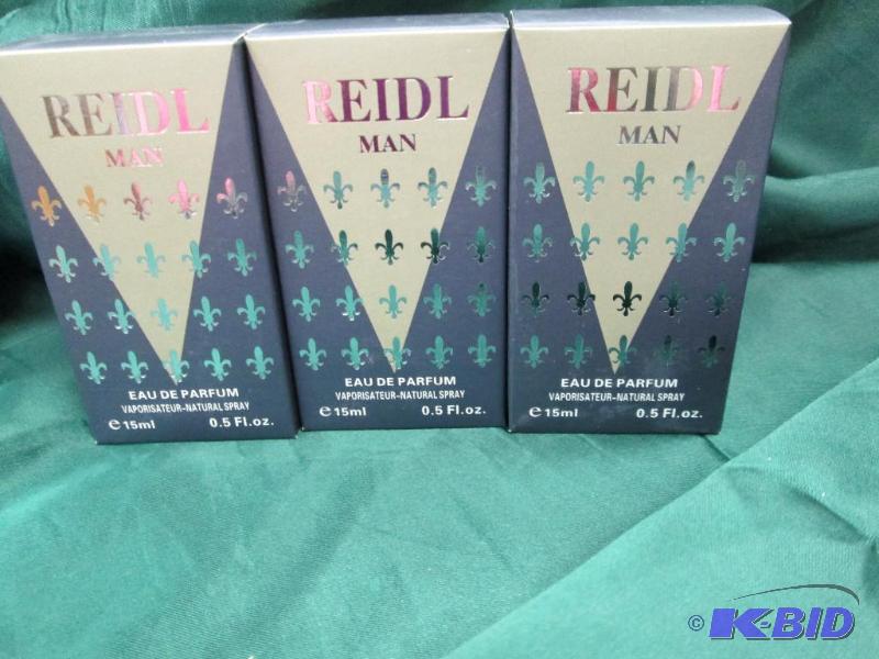 lot 165 image: Qty 3 Reidl .5 fl oz...