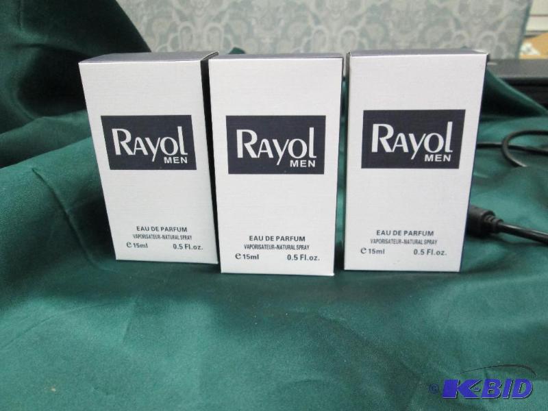 lot 166 image: Qty 3 Rayol .5 fl oz...